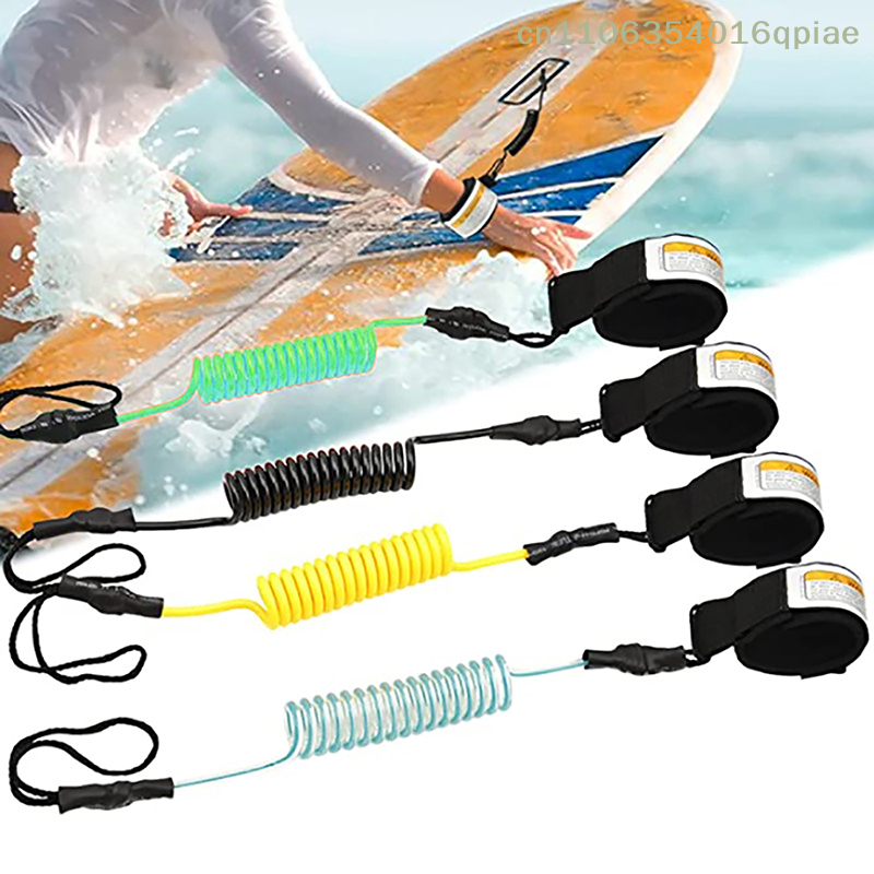 Fishing Kayak Paddle - （Summer4）Coiled Surfboard Leash Surfing Stand UP