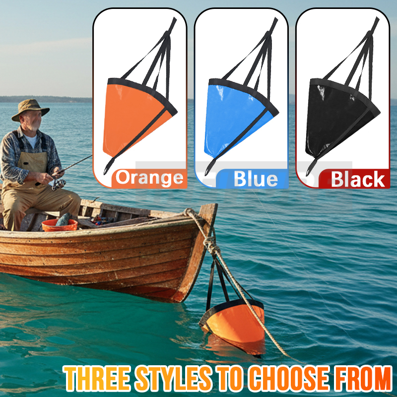 Fishing Kayak Anchor - 18-53'' Sea Drogue Anchor Float Marine