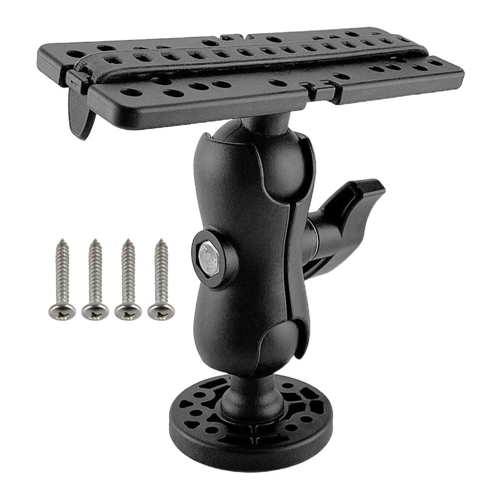 Fishing Kayak Fish Finder Mount - 1Set 360 Degree Rotating Kayak Fish