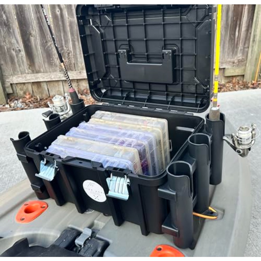 Kayak Fishing Crate - 6 Integr - Fishing Kayak Rod Holder incelemesi ve fiyatı