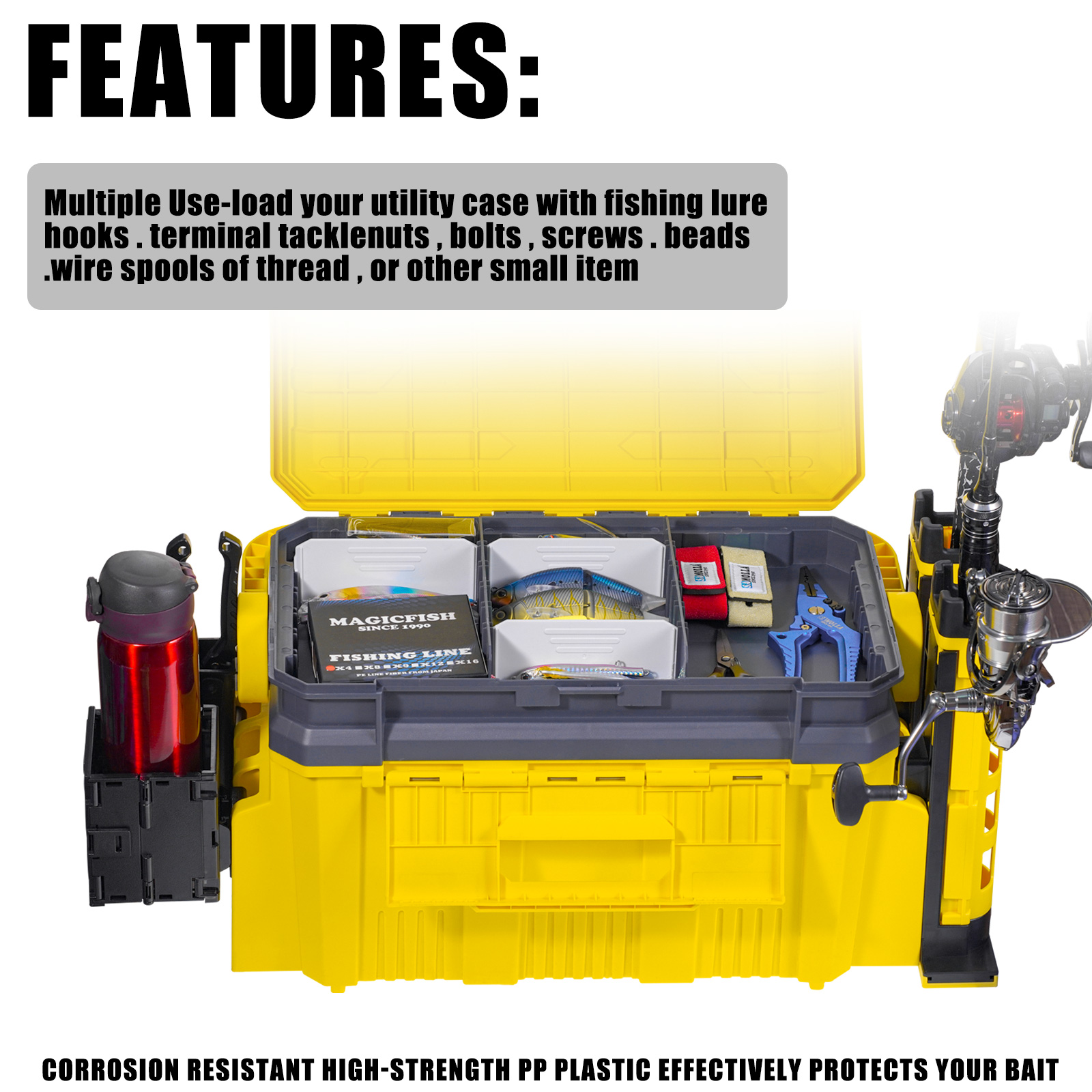 New Large Fishing Box Suit 19. - Fishing Kayak Crate incelemesi ve fiyatı
