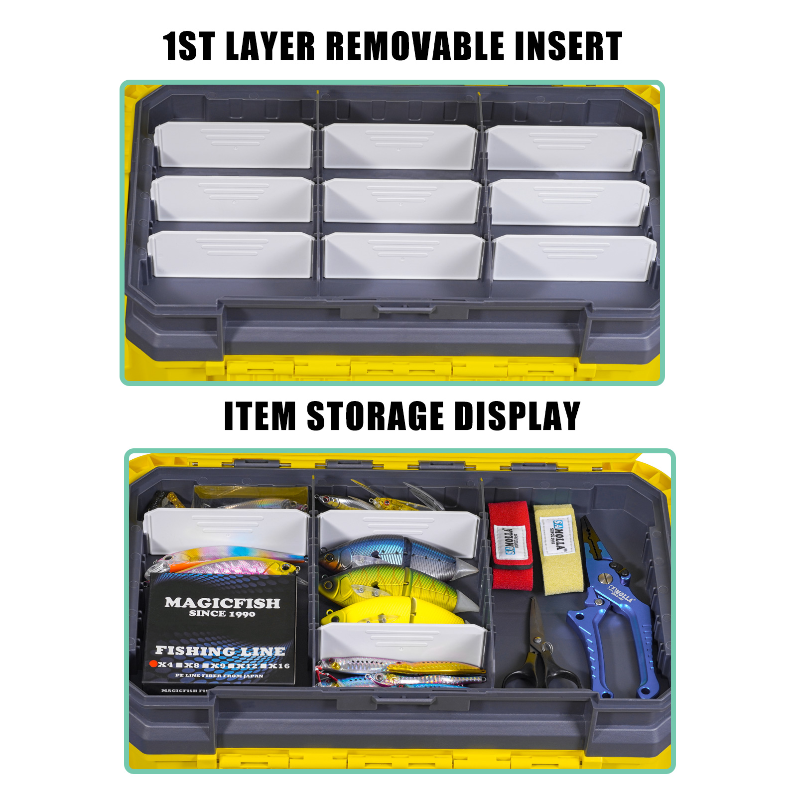 New Large Fishing Box Suit 19. - Fishing Kayak Crate incelemesi ve fiyatı