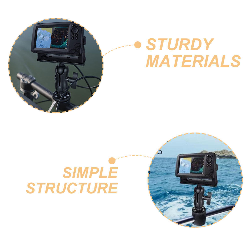 1Set 360 Degree Rotating Kayak - Fishing Kayak Fish Finder Mount incelemesi ve fiyatı