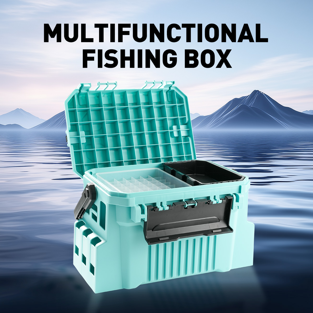 20L FIshing tackle box with eg - Fishing Kayak Crate incelemesi ve fiyatı