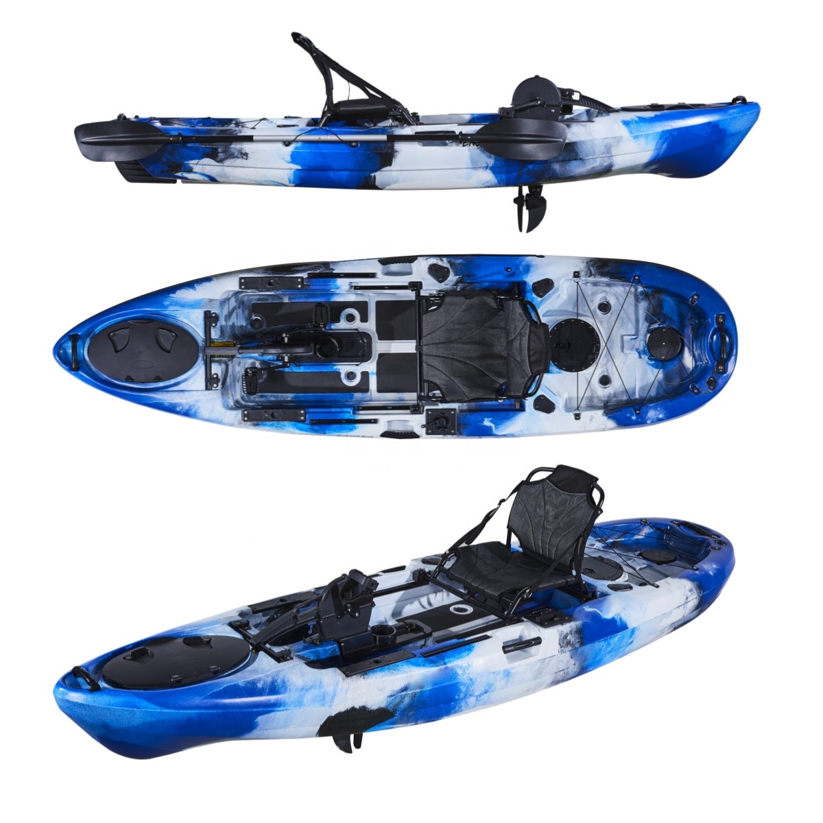 10FT Classic Pedal Fishing Kay - Fishing Kayak Pedal Drive incelemesi ve fiyatı