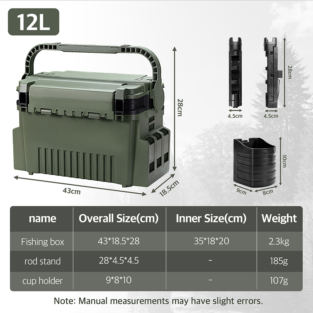 Hunthouse 12L Large Fishing Ta - Fishing Kayak Crate incelemesi ve fiyatı