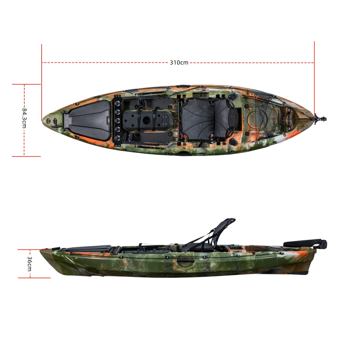 LSF First-class Single Fishing - Fishing Kayak Seat incelemesi ve fiyatı
