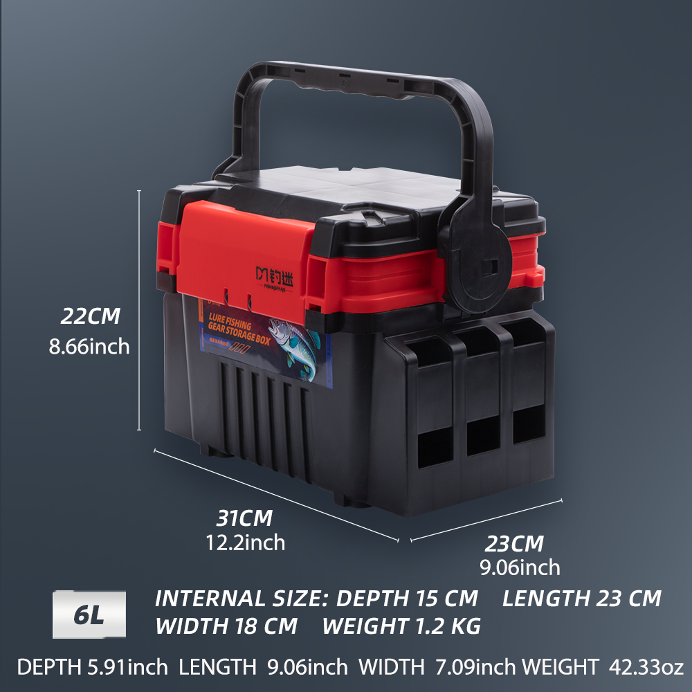 Fishingfans 6L 12L Fishing Box - Fishing Kayak Crate incelemesi ve fiyatı